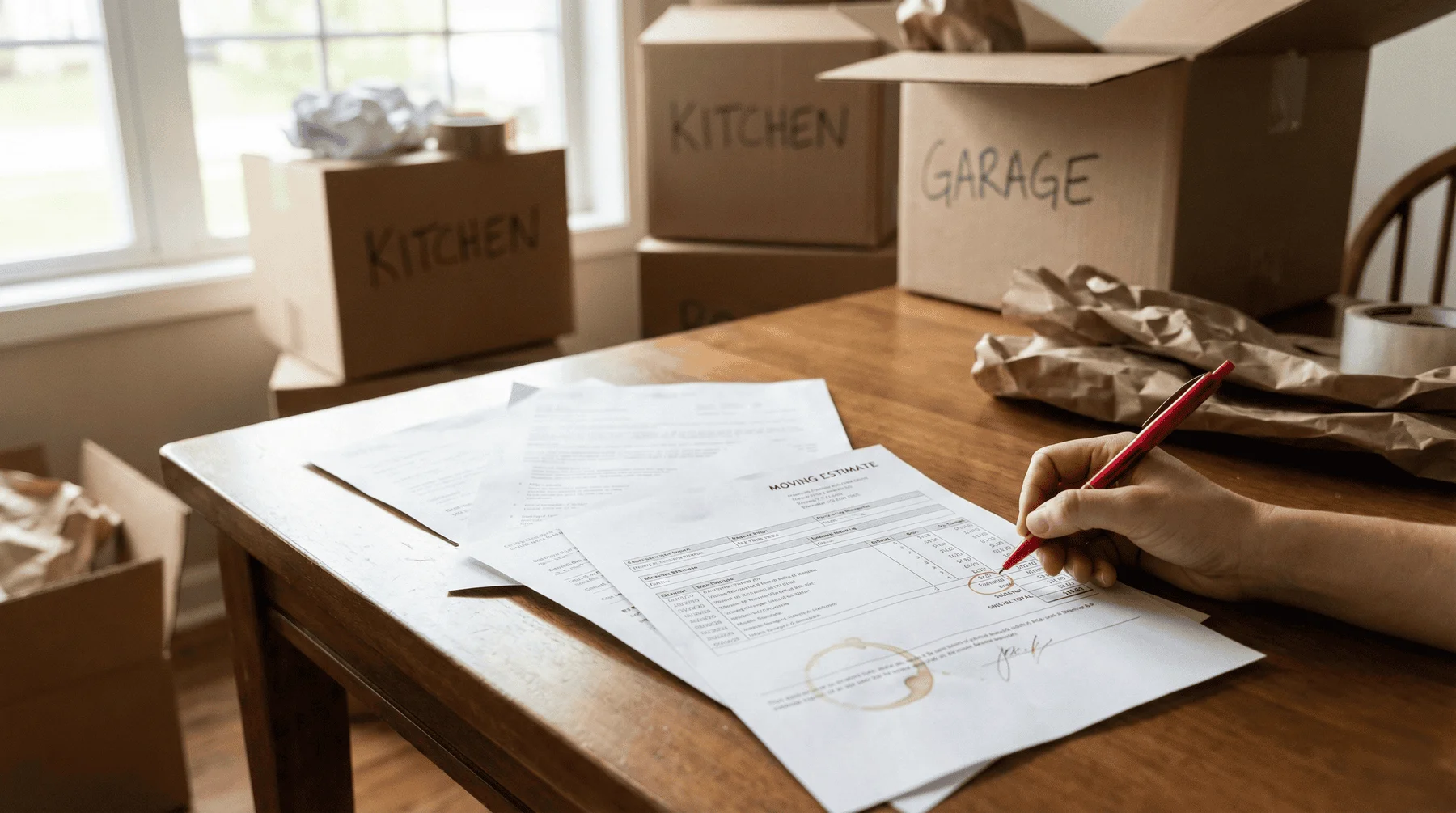 How to Spot Red Flags in a Full-Service Moving Quote